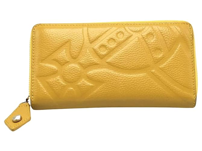 Vivienne Westwood Yellow Leather  ref.1226229