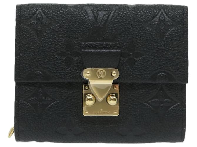Louis Vuitton Portefeuille Black Leather  ref.1226256