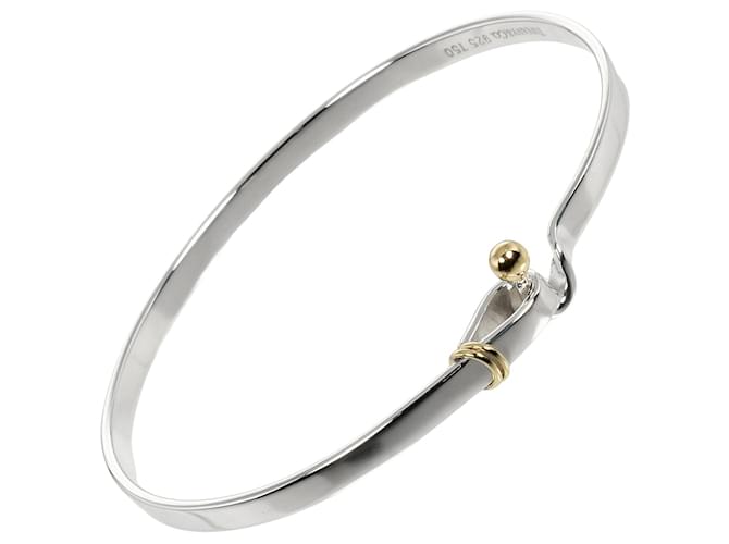 Tiffany & Co Love knot Silvery Silver  ref.1226269
