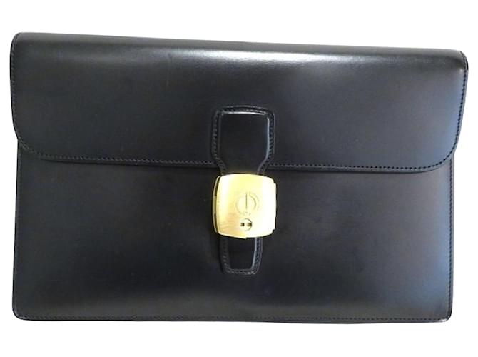 Alfred Dunhill Dunhill Black Leather  ref.1226370