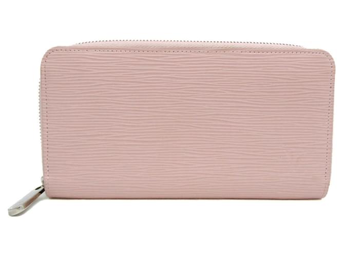 Louis Vuitton Zippy Geldbörse Pink Leder  ref.1226395