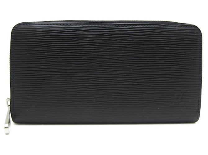 Louis Vuitton Zippy Wallet Cuir Noir  ref.1226419