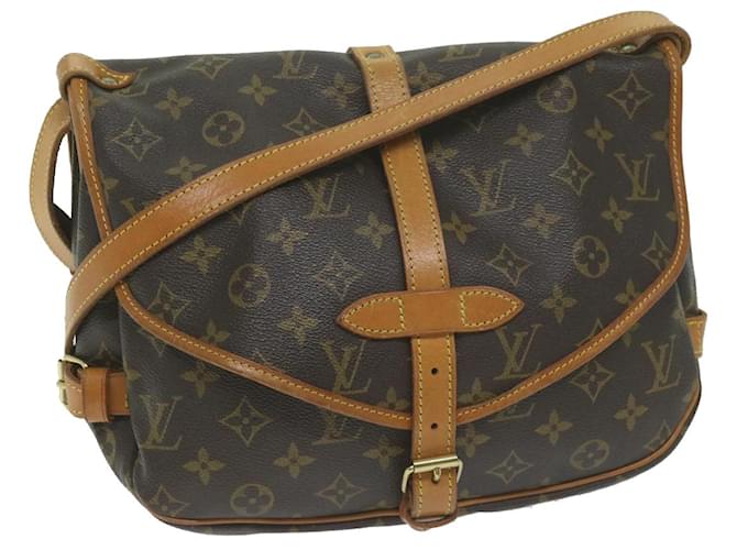 Louis Vuitton Monogram Saumur 30 Shoulder Bag M42256 LV Auth 62922 Cloth  ref.1226425