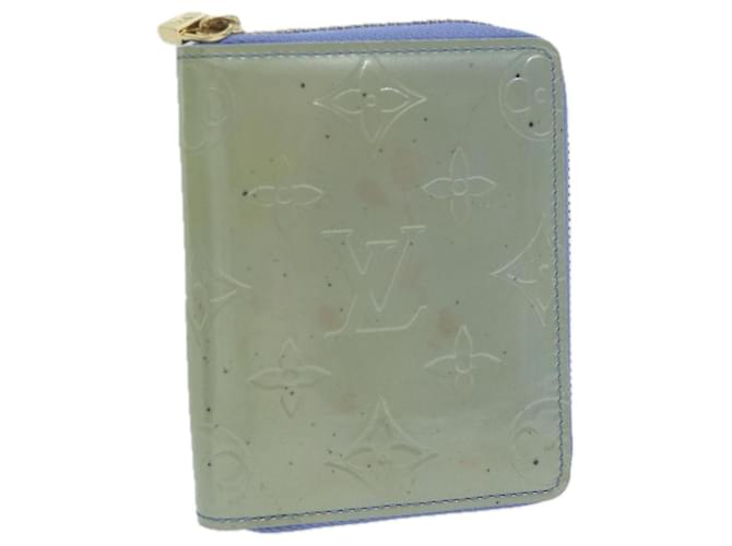 LOUIS VUITTON Monogram Vernis Bloom Wallet Lavande M91237 LV Auth 64690 Patent leather  ref.1226437