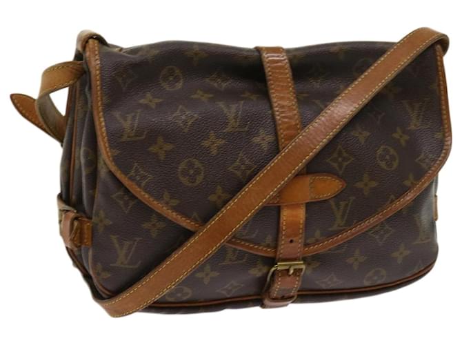Louis Vuitton Monogram Saumur 30 Shoulder Bag M42256 LV Auth 64409 Cloth  ref.1226498