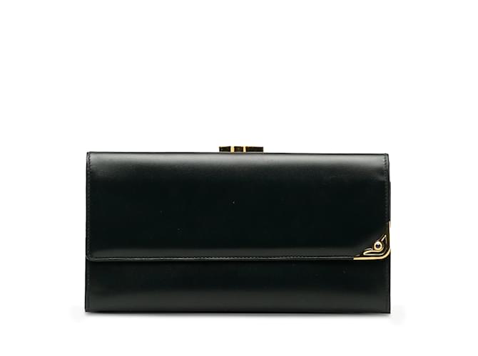 Cartier wallets Black Leather  ref.1226680