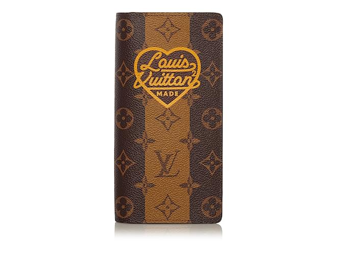 Brazza Louis Vuitton Wallets Brown Leather  ref.1226701