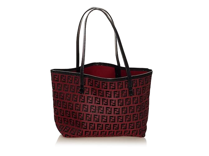FENDI Handbags Other Red Leather  ref.1226784
