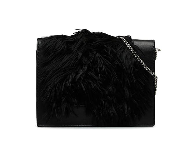 Céline CELINE Handbags Frame Black Linen  ref.1226842