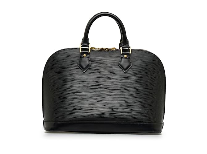 LOUIS VUITTON Handbags Alma Black Leather  ref.1226852
