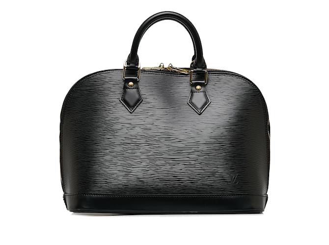 LOUIS VUITTON Handbags Alma Black Leather  ref.1226857