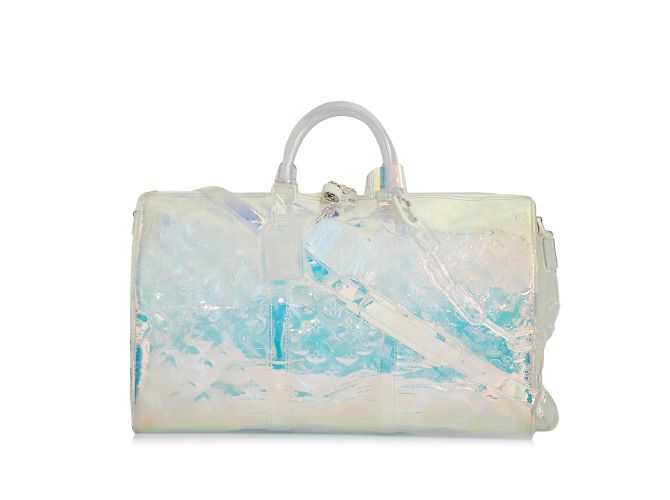 LOUIS VUITTON Bolsas de viaje Keepall Blanco