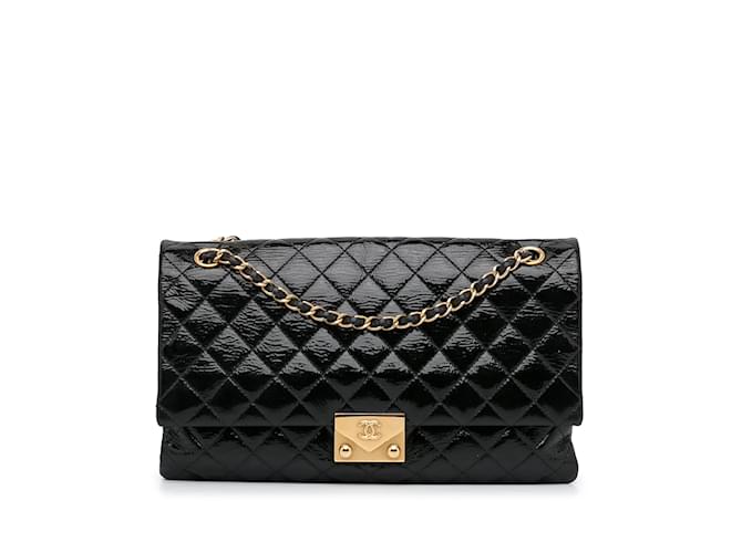 CHANEL Handbags Timeless/classique Black Leather  ref.1226878