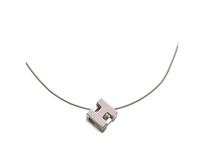 Hermès HERMES Necklaces Silvery Metal  ref.1226915
