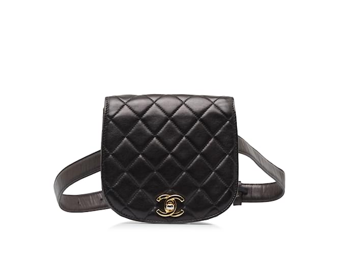 CHANEL Handbags Other Black Linen  ref.1226989