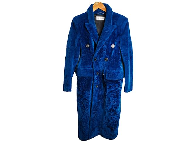 BALENCIAGA Coats Blue  ref.1227038