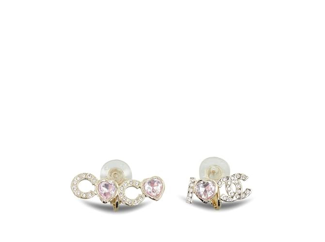 Chanel earrings Golden Metal  ref.1227099