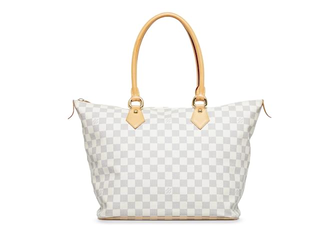 LOUIS VUITTON Handbags Saleya Brown Cloth  ref.1227128