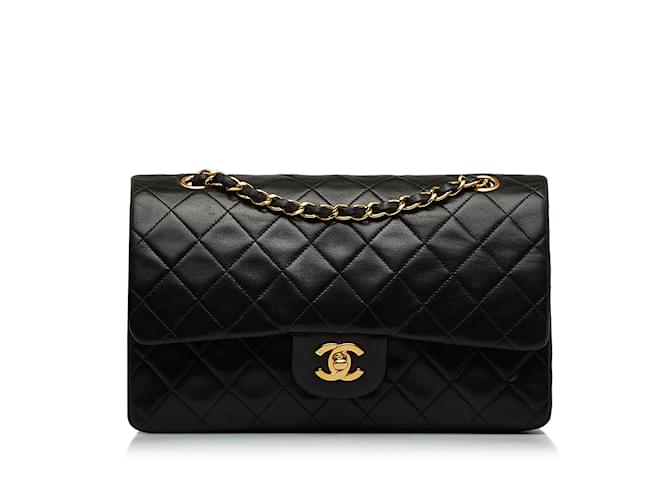 CHANEL Sacs à main Intemporels/classique Cuir Noir  ref.1227135