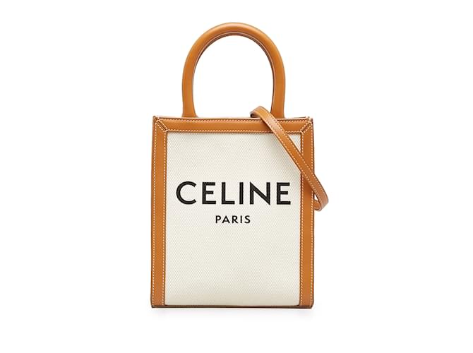 Céline CELINE Handbags Other White Linen  ref.1227212