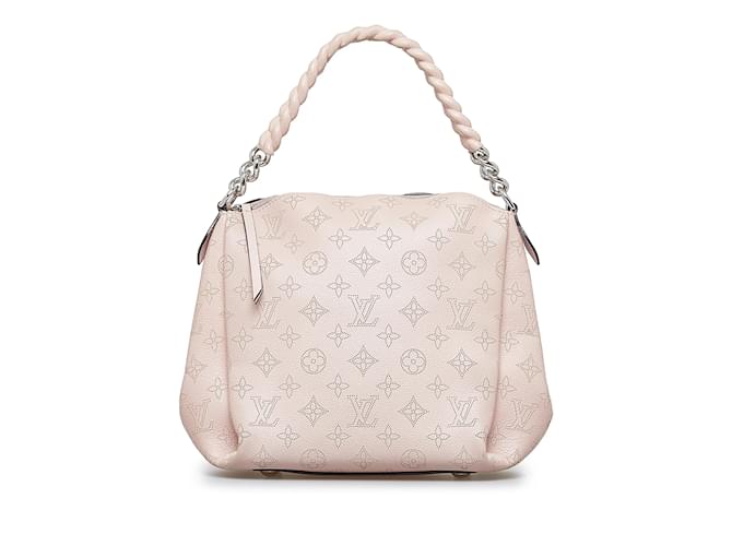 LOUIS VUITTON Handbags Mahina Pink Leather  ref.1227231