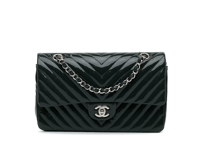 CHANEL Handbags Timeless/classique Blue Leather  ref.1227275