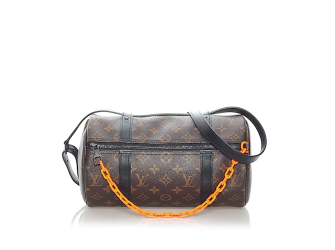 LOUIS VUITTON Handbags Papillon Brown Cloth  ref.1227305