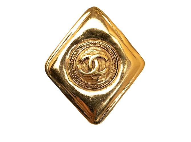 CHANEL Pins & brooches Golden Metal  ref.1227352