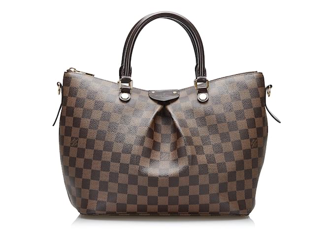 LOUIS VUITTON Handbags Siena Brown Cloth  ref.1227371