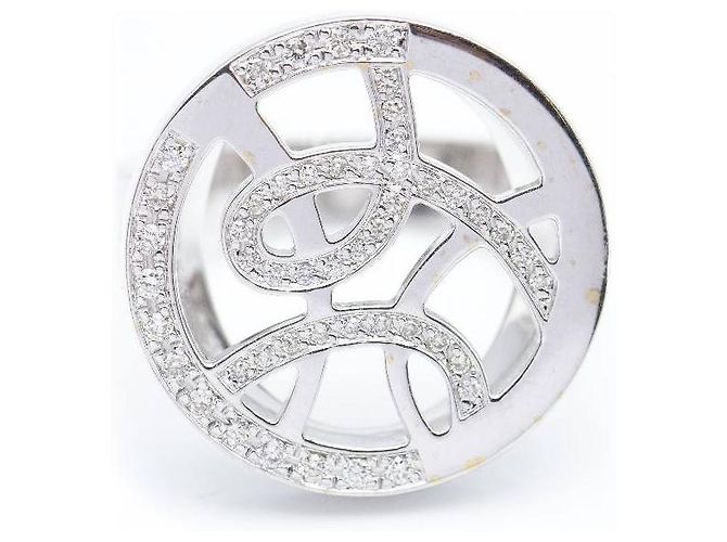 Autre Marque SUBLIM Ring Weißgold mit Diamanten. Silber