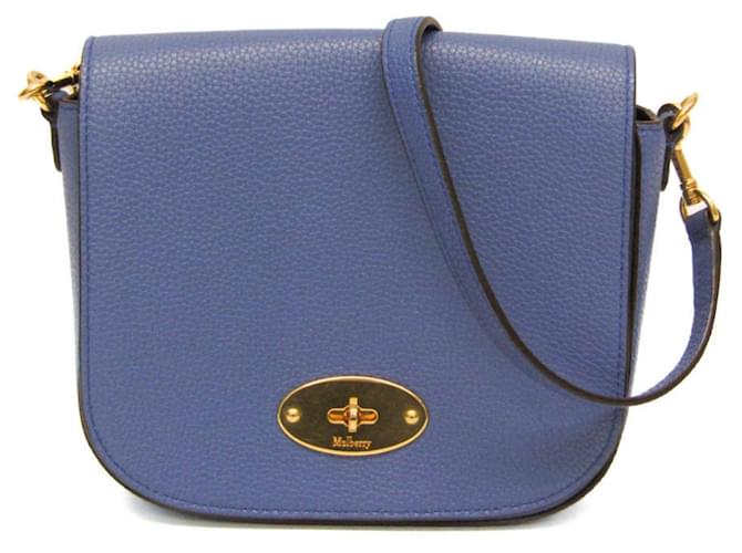 Mulberry Blue Leather  ref.1227540