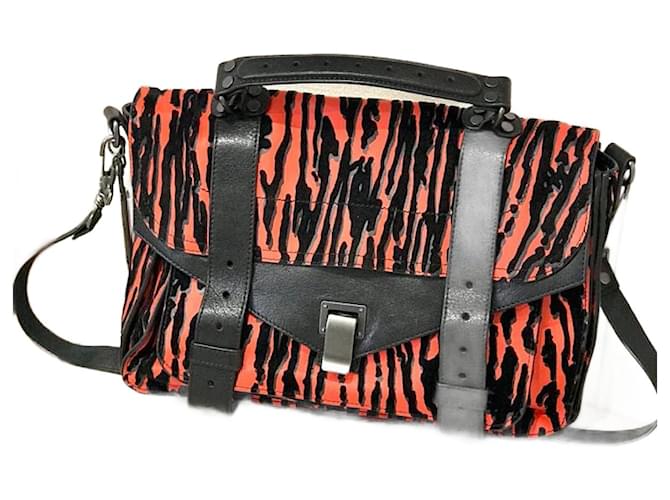 PROENZA SCHOULER  Handbags T.  Pony-style calf leather Red Pony-style calfskin  ref.1227587
