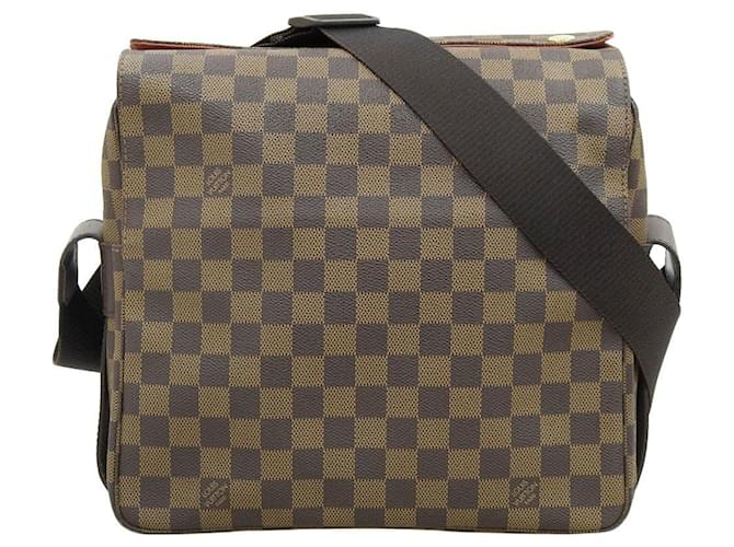 Louis Vuitton Naviglio Brown Cloth  ref.1227630