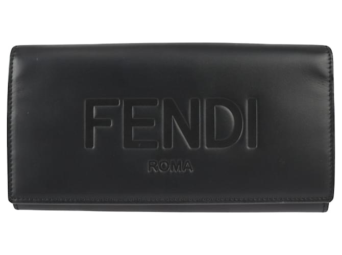 Fendi Black Leather  ref.1227657