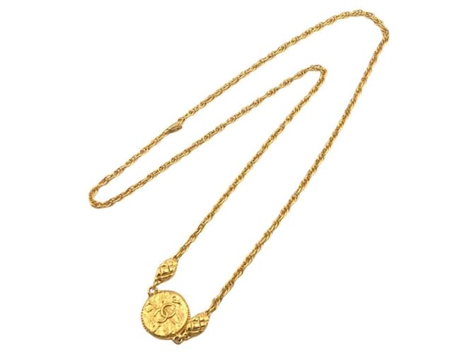Timeless Chanel COCO Mark D'oro Placcato in oro  ref.1227675