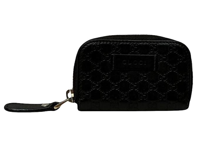 Gucci Micro Guccissima Black Leather  ref.1227685