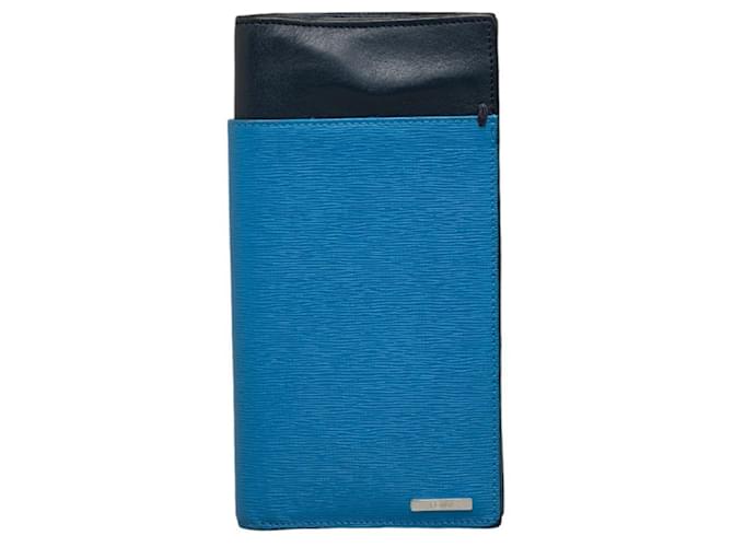 Fendi Blue Leather  ref.1227717