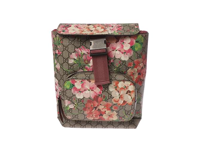 Gucci GG Supreme Blooms Backpack 410544 Multiple colors Cloth  ref.1227761