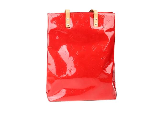 Louis Vuitton Vernis Reade MM Rot Emaille  ref.1227781