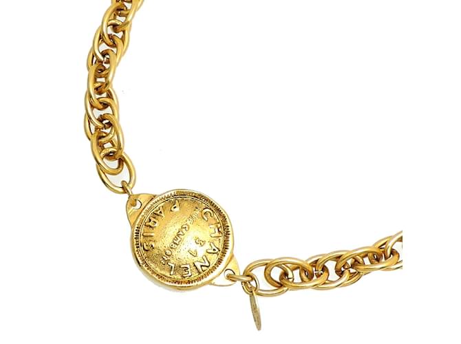 Chanel 31 Rue Cambon Chain Necklace Golden Metal  ref.1227794