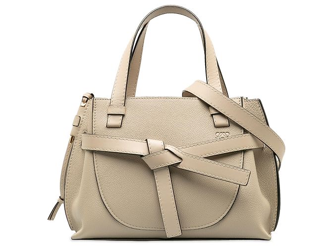 Bolsa com alça superior Loewe cinza Mini Gate