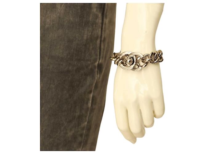 CHANEL Cocomark CC Turnlock Chain Bracelet Silver Plated 96A Vintage Accessories Silver hardware Metal  ref.1227982