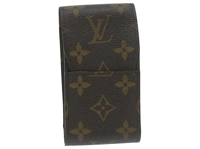 LOUIS VUITTON Monogram Etui Cigarette Case M63024 LV Auth tb1012 Cloth  ref.1228032