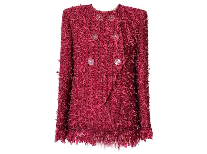 Chanel 9,8K$ Nuevo París / Chaqueta de tweed Cosmopolite Multicolor  ref.1228199