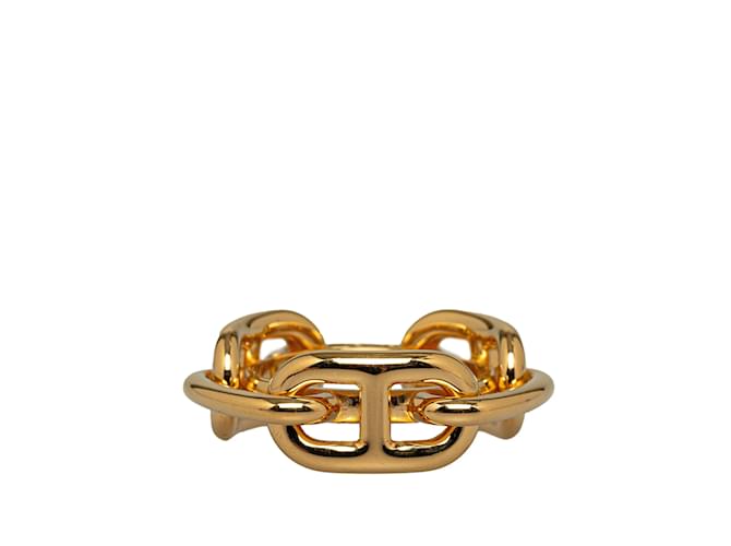Ring Hermès Anel de lenço Hermes Regate dourado Ouro amarelo  ref.1228250