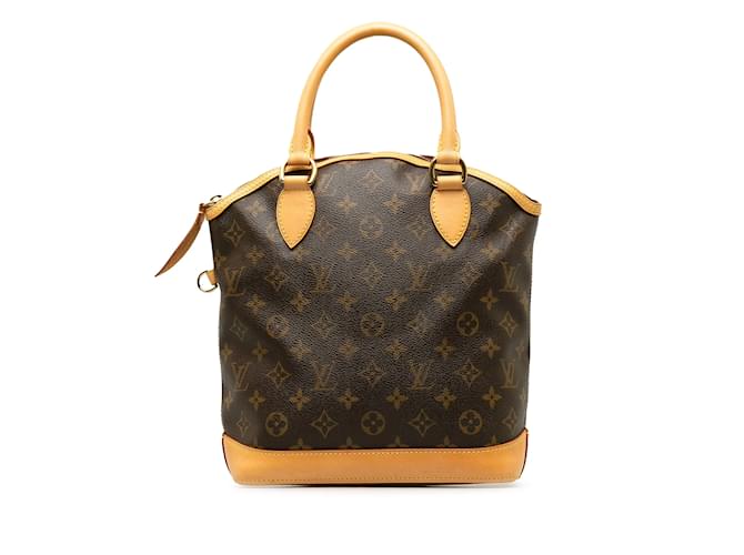 Braune Louis Vuitton-Monogramm-Lockit-PM-Handtasche Leder  ref.1228379