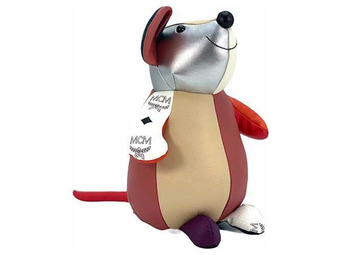 MCM Zoo Deko Maus Display Mouse Multi * Limited Edition* Sammler Stofftier + Box Mehrfarben  ref.1228537