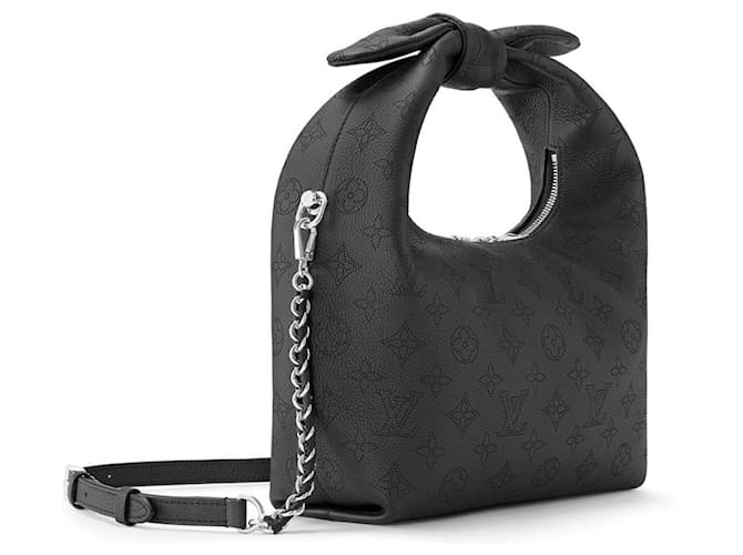 Louis Vuitton LV Why Not PM handbag Black Leather  ref.1228567
