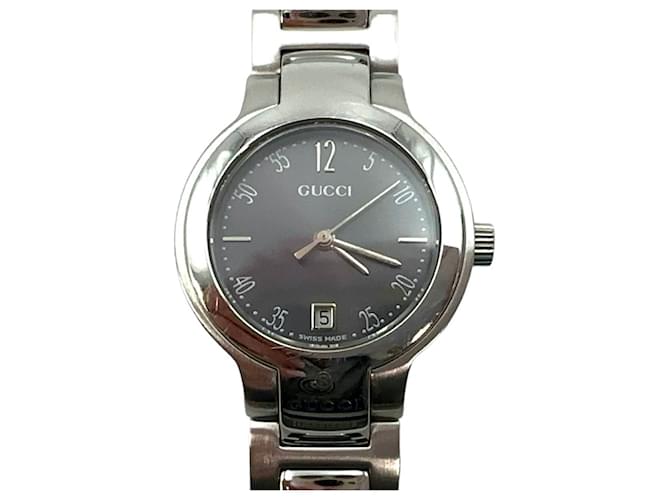 GUCCI 8900 L Timepieces Ladies Watch Uhr Silver Steel Damen Armbanduhr Silber  ref.1228597