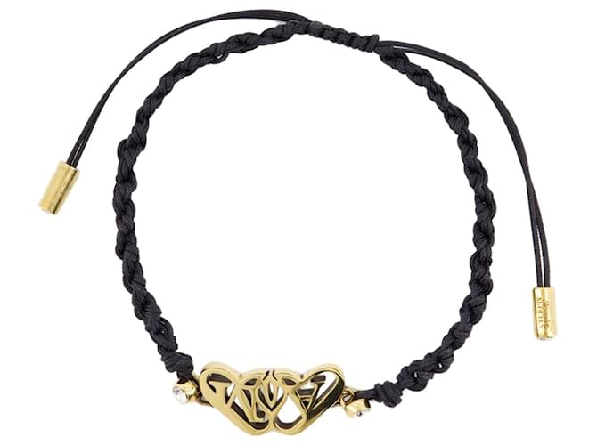 Bracciale Seal Friend - Alexander McQueen - Metallo - Nero  ref.1228667